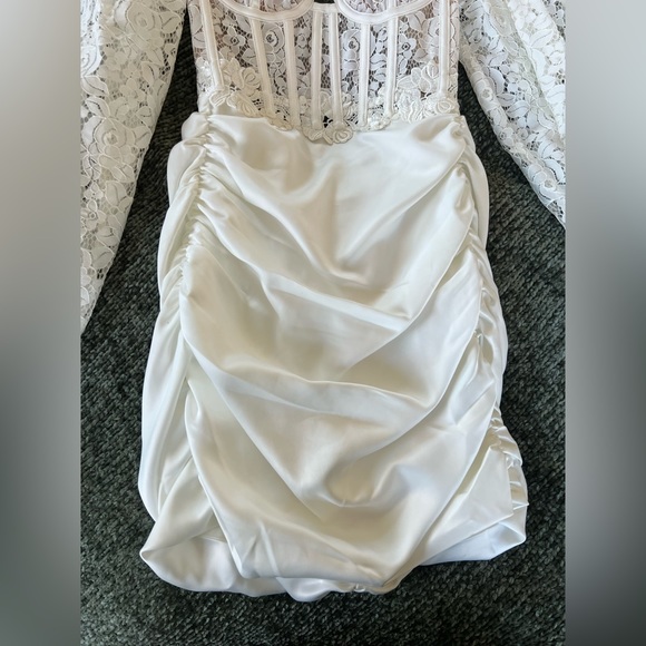 For Love and Lemons White Lace Dress - Picture 4 of 8